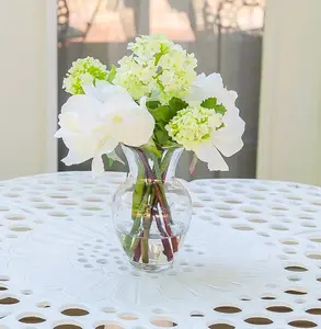 Real Touch Roses Hydrangeas Petite Arrangement