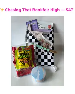 Chasing That Bookfair High: Premium Bundle with Librarian Curated Book Surprise Items Self Care Accessories and Personalized Intention Card