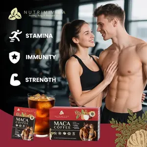 Nutrimivida Maca Coffee for Men and Women with Mushrooms for Stamina Immunity and Strength