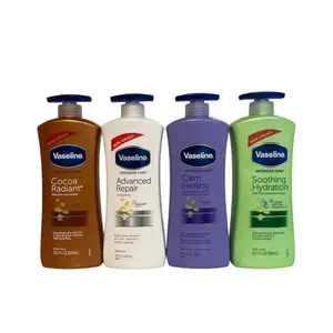Vaseline Intensive Care Bundle - Cocoa Radiant, Advanced Repair, Calm Healing & Soothing Hydration - 600mL Each Moisturizing