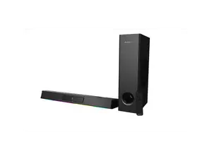 Creative Sound Blaster Katana V2X 5.1 Multi-Channel Gaming Soundbar with Compact Subwoofer, 180W Peak Power, ft Tri-Amplified 5-Driver Design, Super X-Fi Technology, and RGB Lighting