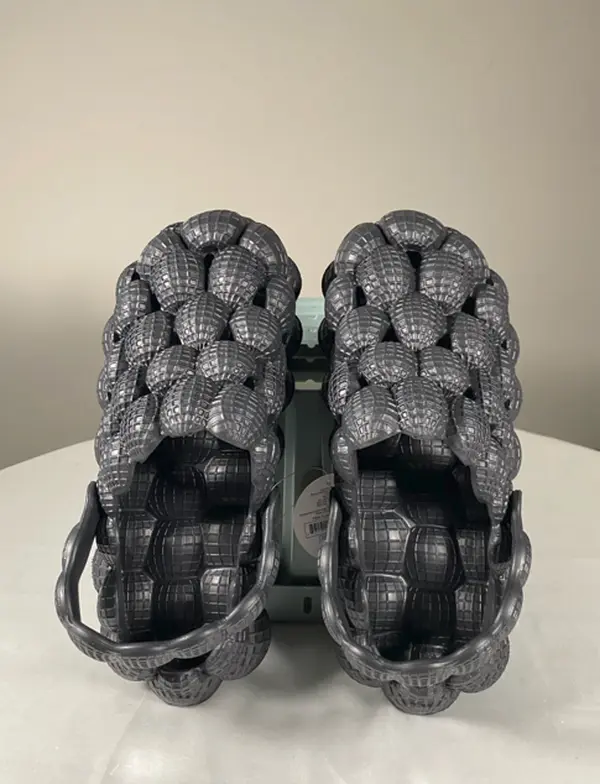 Unisex Bubble Slides with Back Strap – Lightweight Slip-On Sandals, Indoor & Outdoor Shoes