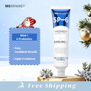 MSDRWIKEY Fresh Breath Toothpaste | Dual Protection with Probiotics & Plant Extracts | Long-Lasting Freshness & Confident Smile