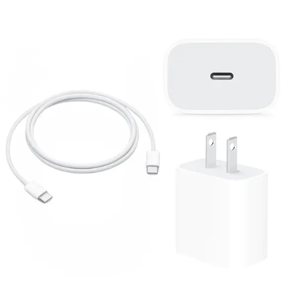 USB-C Fast Charger Bundle - USB-C to USB-C Cable + USB-C 20W Adapter for Androids, iPhone 15, iPads and more. Charging Devices USB-C Fast Charger Bundle - USB-C to USB-C Cable + USB-C 20W Adapter for Androids, iPhone 15, iPads and more. Charging Devices