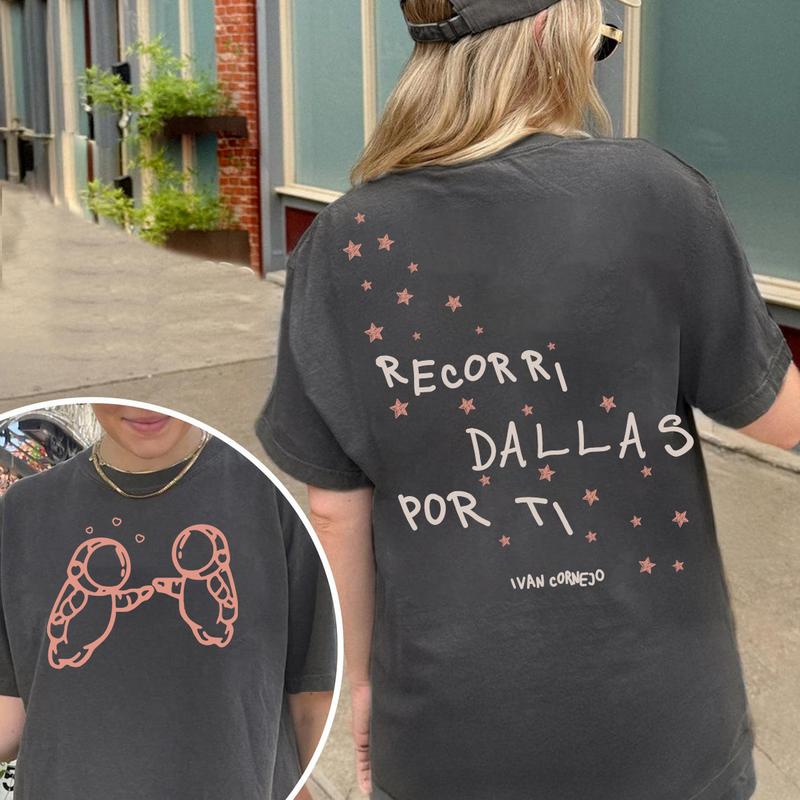 Recorri Dallas Por Ti Hoodie, Sweatshirt, T-Shirt, Ivan Cornejo Mirada Tour 2025 Shirt
