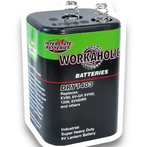 ✅ 6 Volt Battery, HD Lantern Battery (DRY1403)