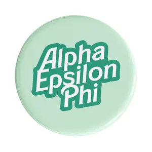 Alpha Epsilon Phi Dreamhouse Sorority Button