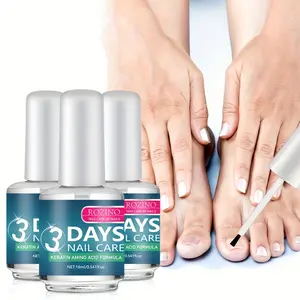 ROZINO [3 bottles]ROZINO 3 Days Nail Care - Keratin Amino Acid Formula for Superior Nail Nourishment.CARE/MOISTURIZING/keratin