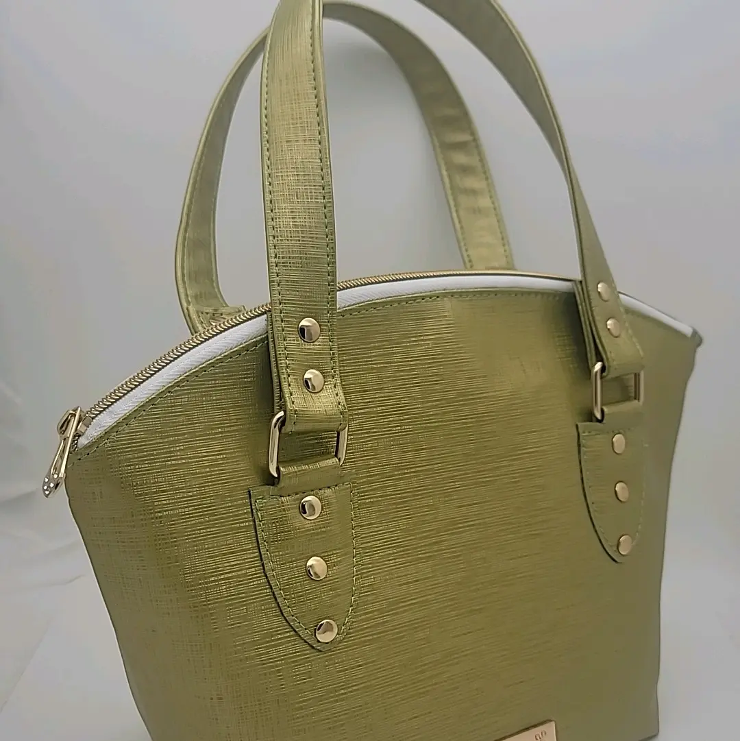 Easy olive poppie purse PU Leather