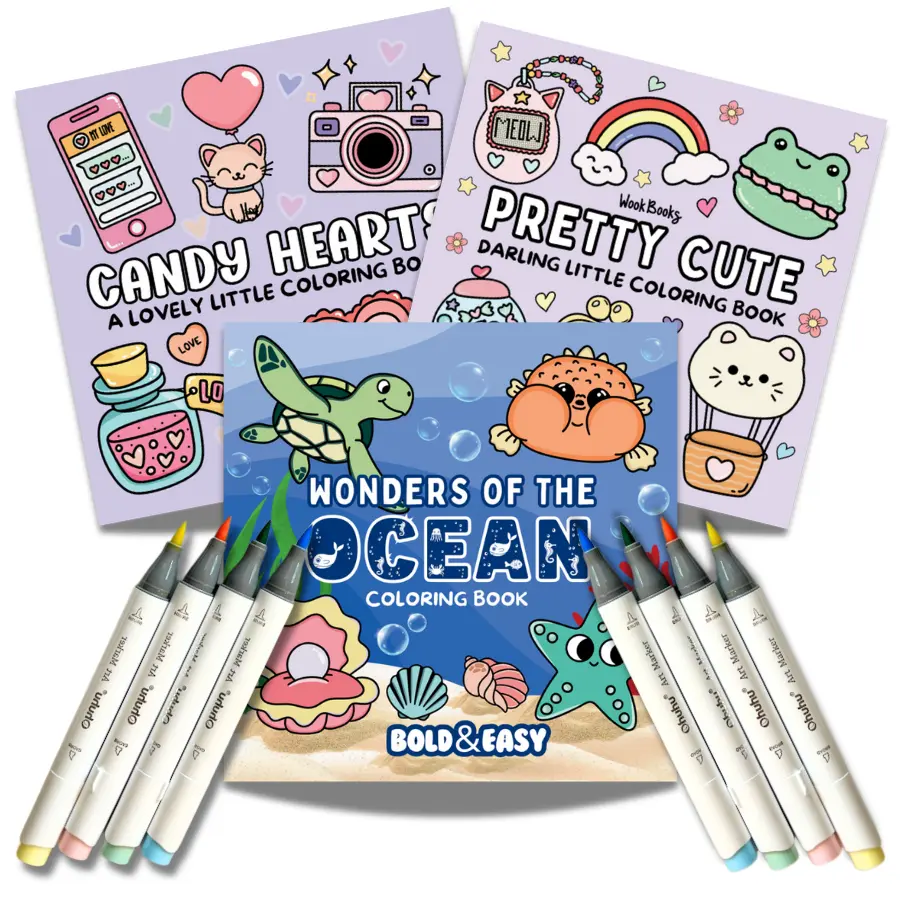 Candy Hearts + Pretty Cute + Wonders of the Ocean
