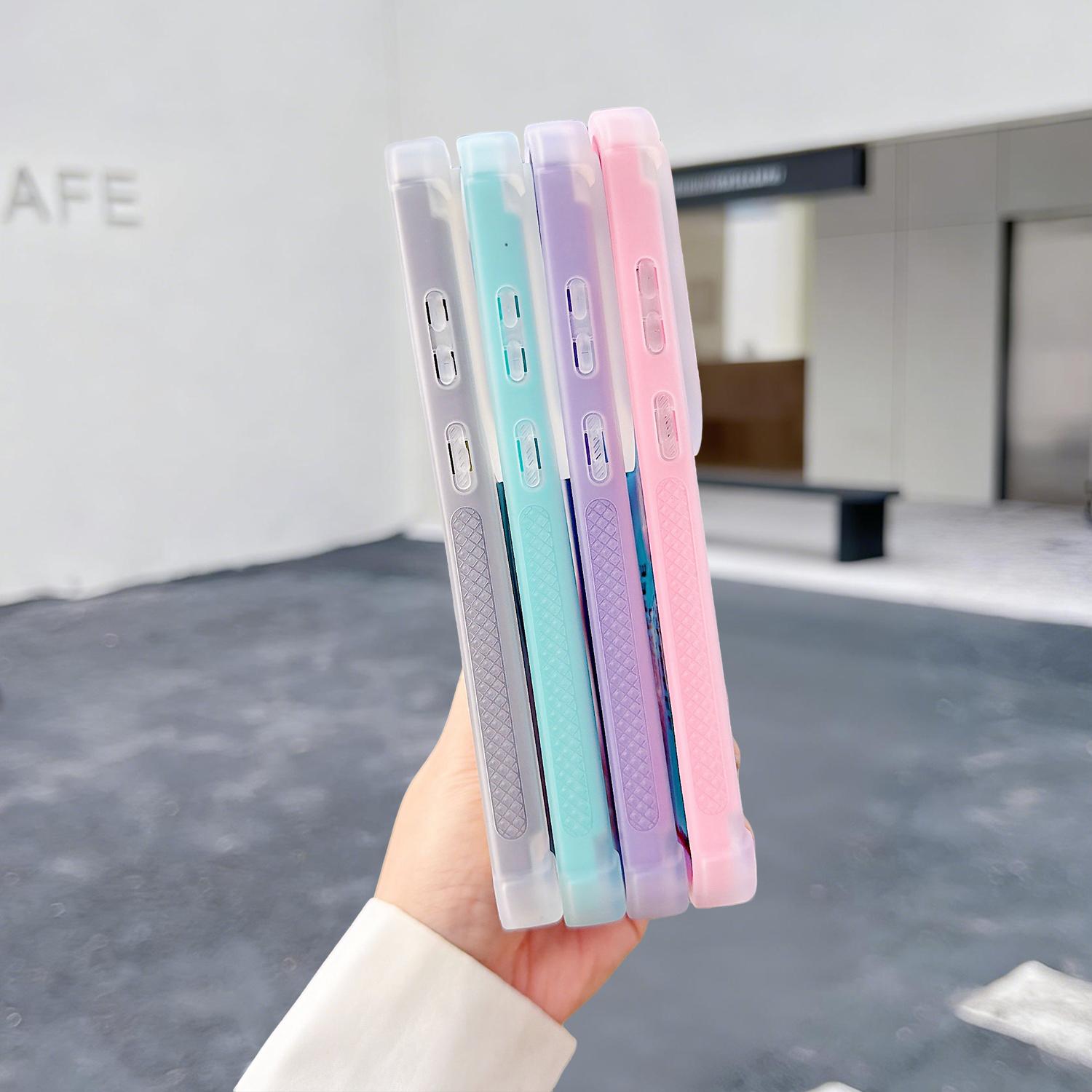 For Samsung Galaxy S26 Ultra/S25/S24 Plus Case, Iridescent Back, Magnetic Support for MagSafe Shockproof Cover, Crystal and Corner High-Duty Protection for Girls Women