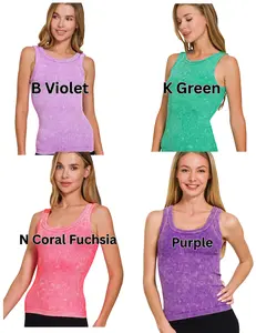 923 2-Way Everyday Edge Seamless Tank Zenana