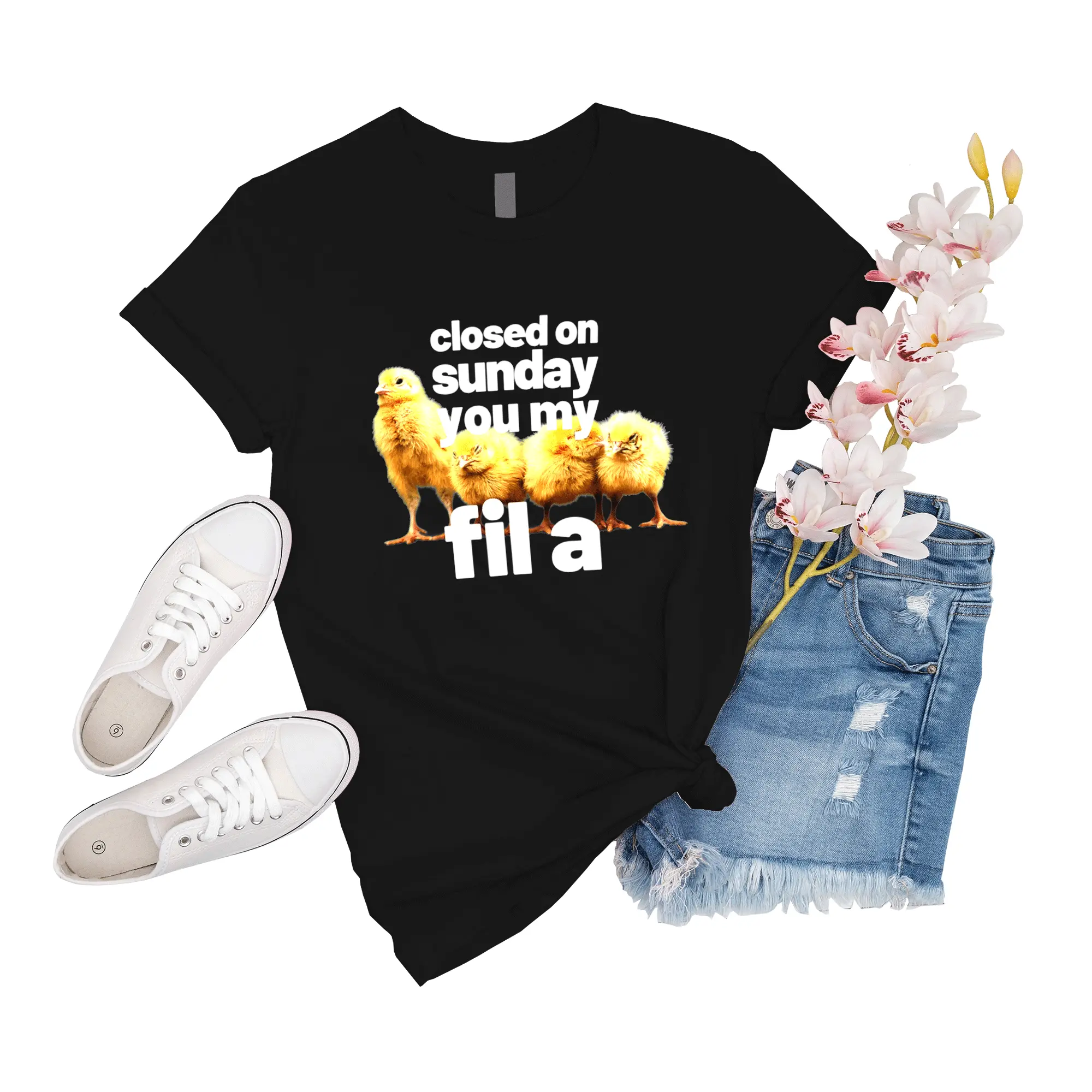 T-Shirt Unisex Chicken Sandwich Chick Fil A Sunday Chicken Women Novelty Shirts Sleeve Event Shirt Big Girl Family Boy