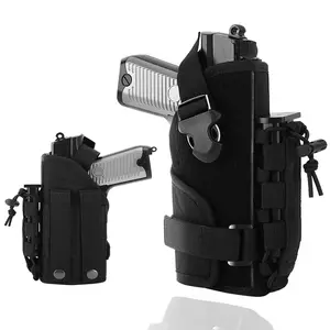 Molle Gun Holster for Men Women Universal OWB Pistol Holster Concealed Carry Holster Right Hand