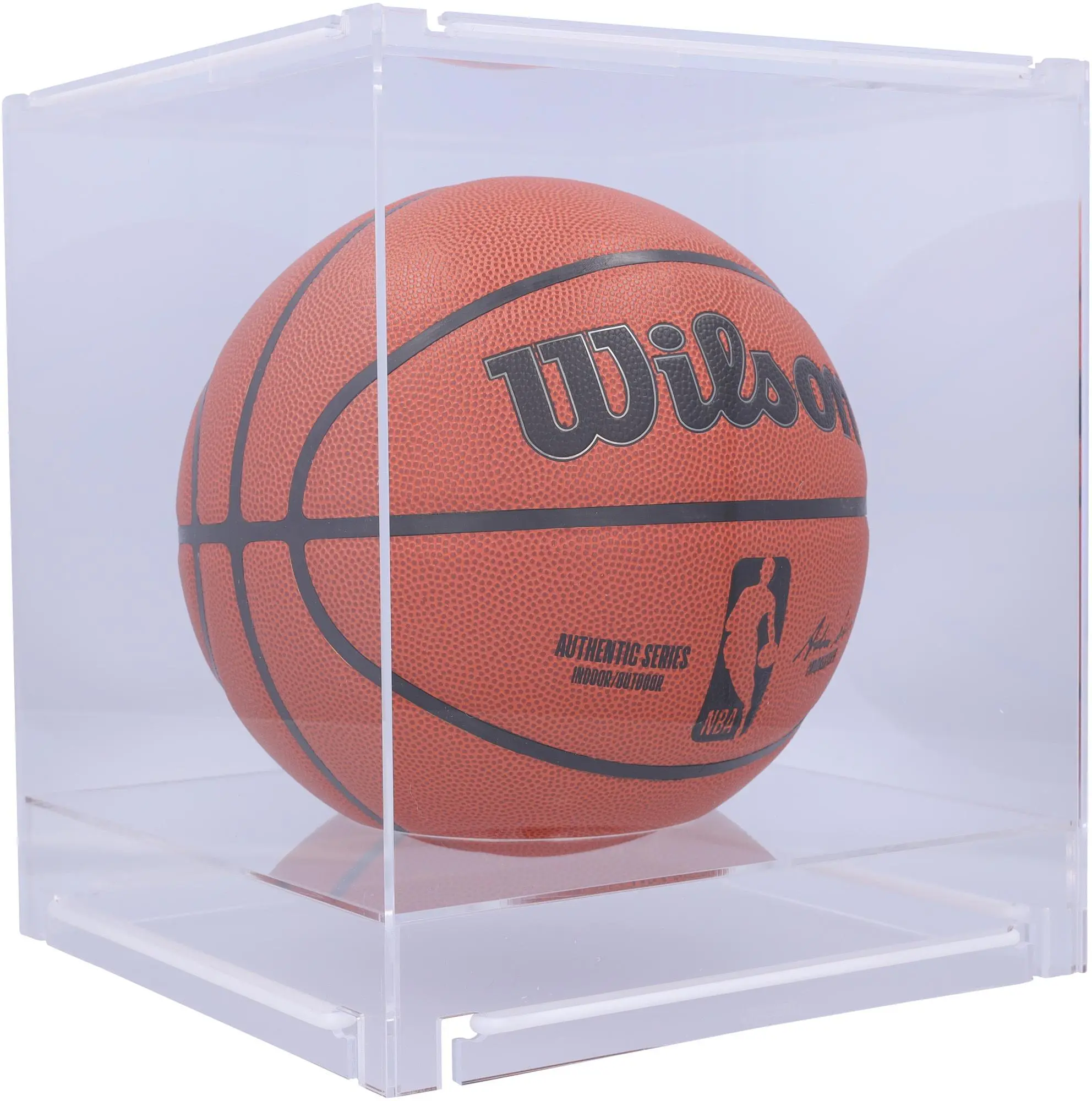 Acrylic Stackable and Collapsible Basketball Display Case - Fanatics Authentic Certified