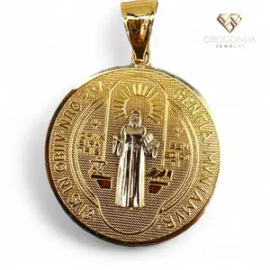 Medalla de San Benito 14k