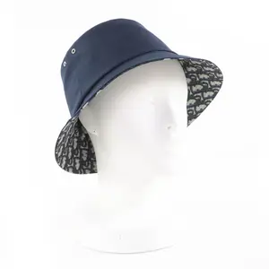 Pre-owned Dior Others Small Leather Goods Christian Oblique Bucket Hat