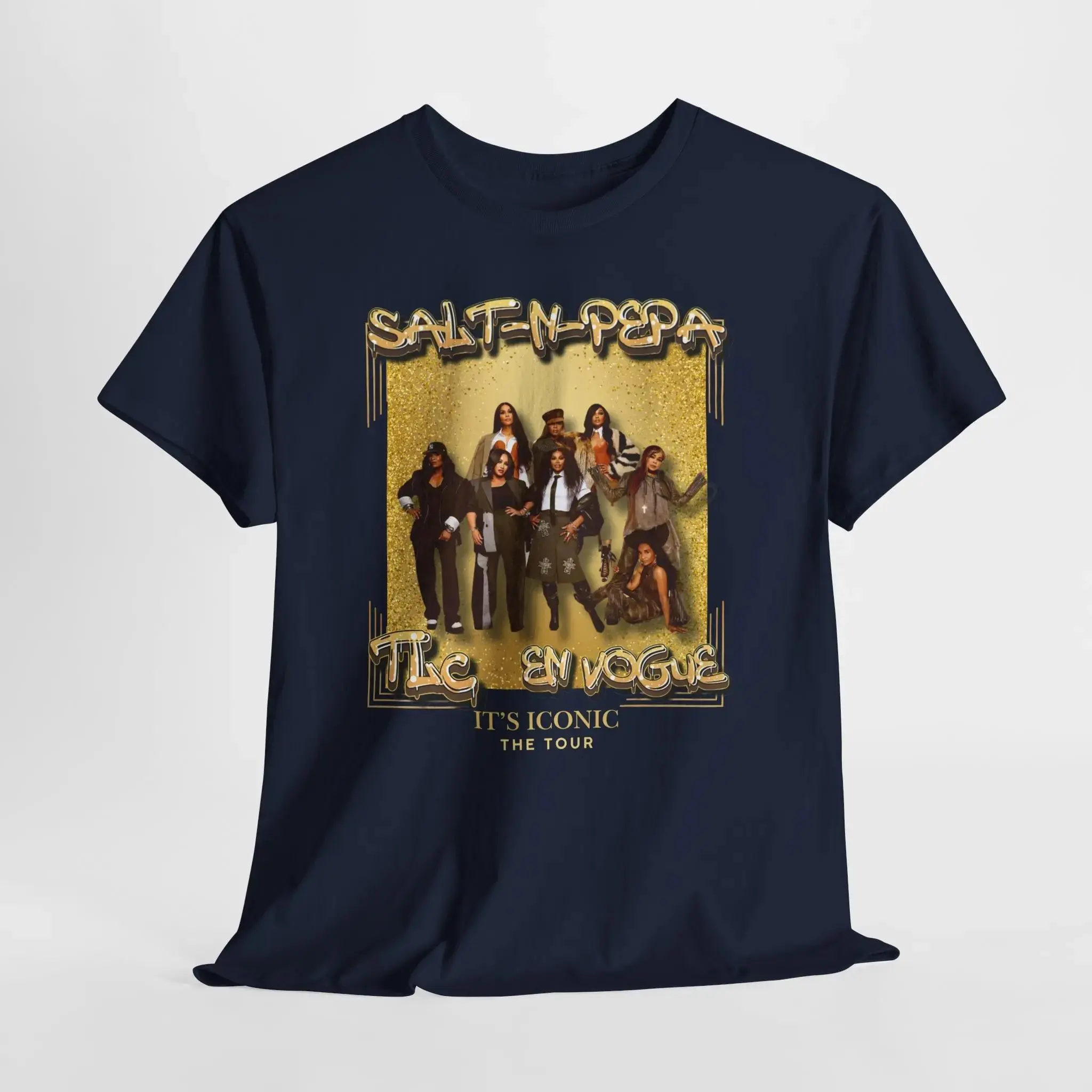 It's Iconic tour tee shirt TLC Merch E N Vogue And Salt N Pepa tour t shirt