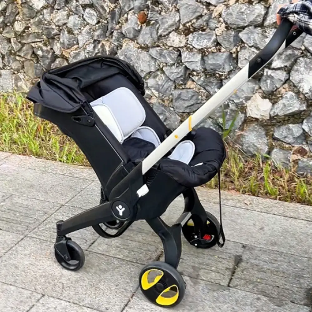 Basket Stroller High-view stroller Easy crossing/movement Five-point seat belts, two-way switching Extremely fast storage to fit in the car Outdoorfu