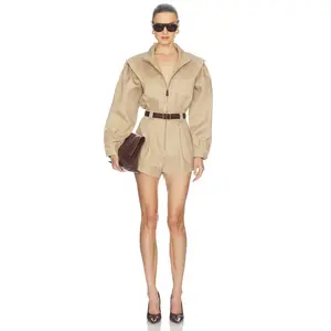 Ronny Kobo Nabil Romper in Khaki