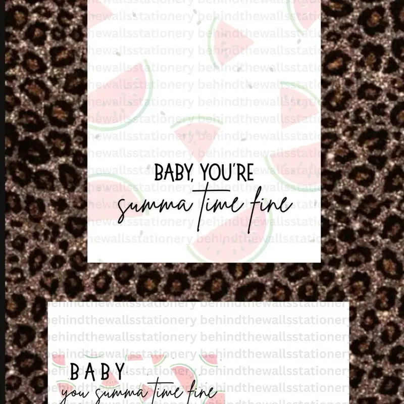 Prison Stationary: Sumertime Fine Writing Set