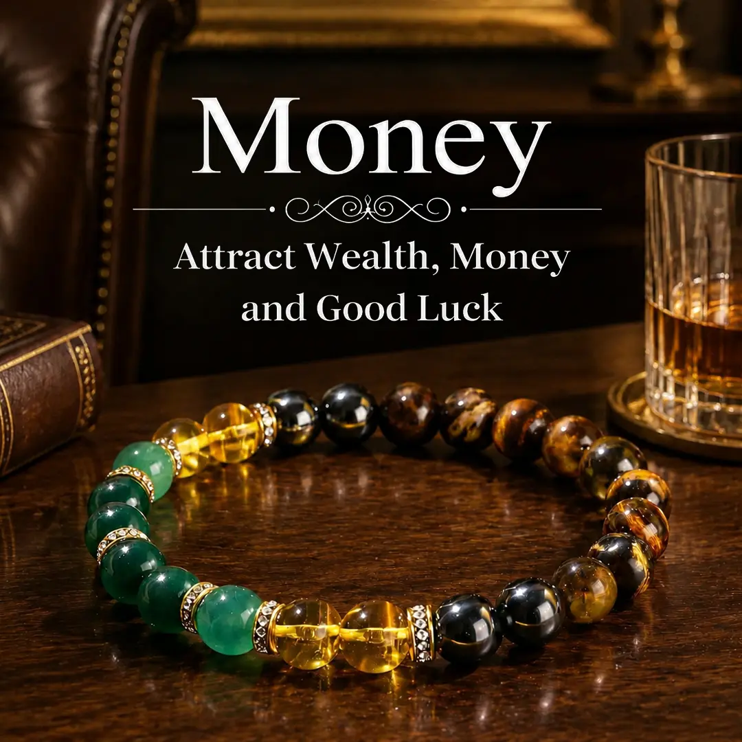 Tiger Eye Bracelet for Wealth & Good Fortune – Attract Prosperity, Luck & Positive Energy