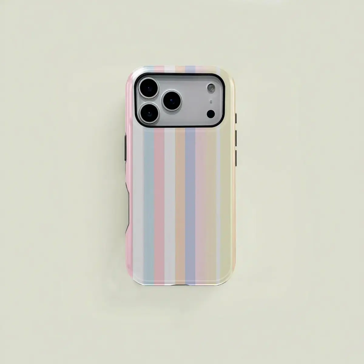 Soft Striped Colorful Phone Case, Durable Two-In-One Protection,phone Case Suitable for Iphone 11/12/13/14/15/16/17 Pro Promax Plus Air and Samsung S22/S23/S24/S25 Plus Ultra Fe
