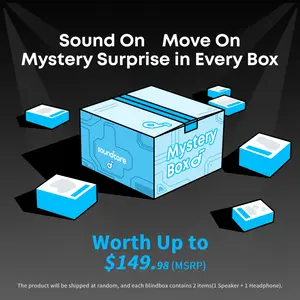 soundcore Limited Blind Box Set: 1 Speaker + 1 Headphone, Random Model and Color, Mystery Bundle