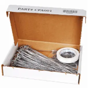 212 MAIN Stegmeier Tie Wire Side Kits, Complete Aquatic Fitness Equipment Set with 100 Tie Wires and Bending Tape for Sports & Outdoor Activities