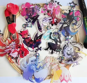 Hazbin Hotel Keychains
