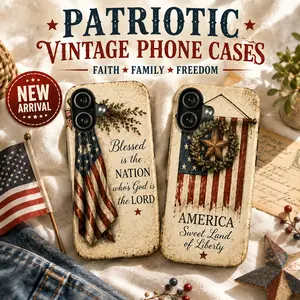 Patiotic Vintage Freedom 1776-2026 Tough Case, America 1776 Case, 4th Of July 1776 America, Patriotic, God Bless America, Cases For 11 to 17Promax