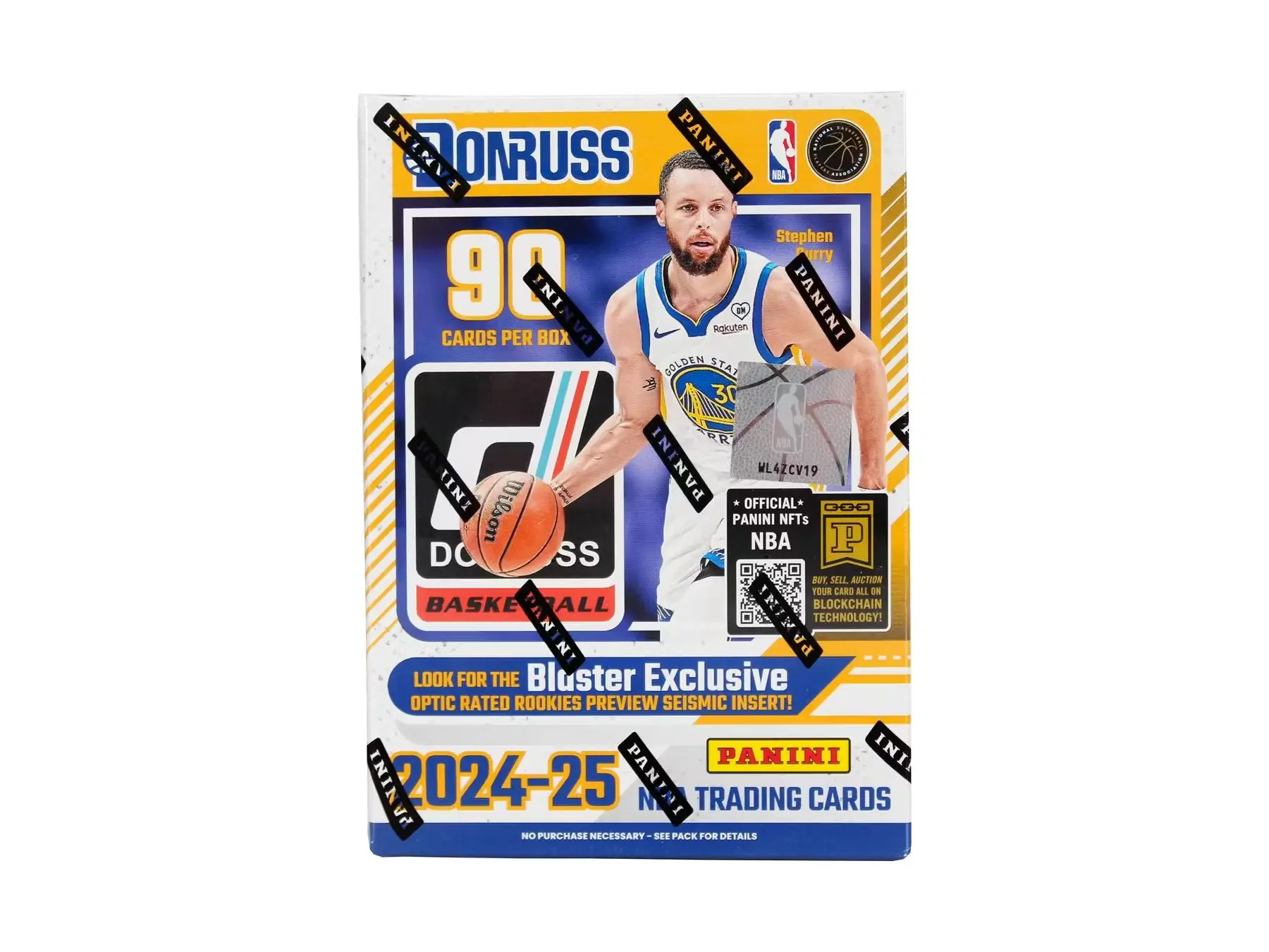 Panini 2024-25 Donruss Basketball Trading Cards Blaster Box - 12 Inserts/Parallels per Box, Includes Rated Rookies & Exclusive Parallels
