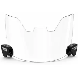 Football Visor for Helmet with Anti-Fog Shield, Scratch-Resistant, UV Block Youth Football Visor Includes 6 Stickers, Carrying Pouch, Visor Clips, Universal Fit for All Helmets