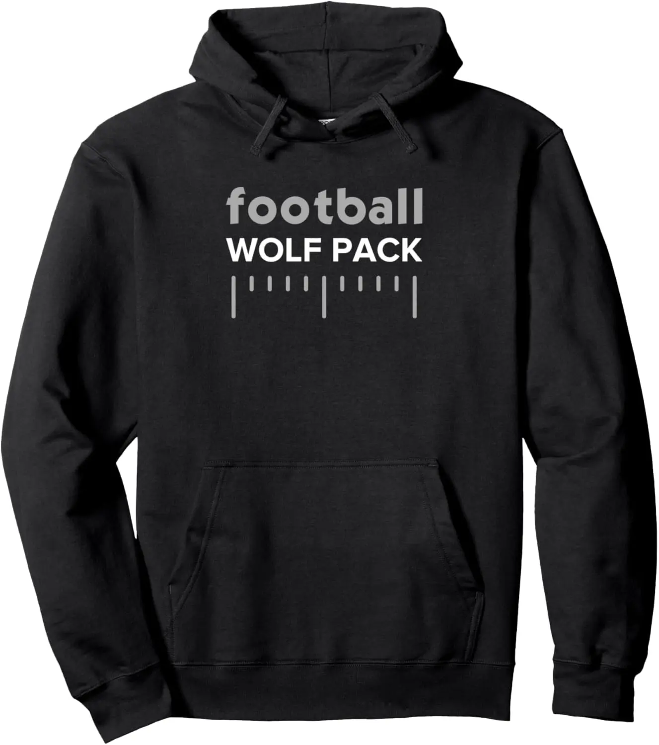 Wolf Pack Ridgeview Football Lines HS Pullover Hoodie