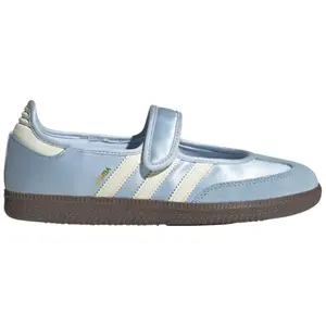 Adidas Originals Womens' Blue/Cream Samba Jane Sneakers, IH9206