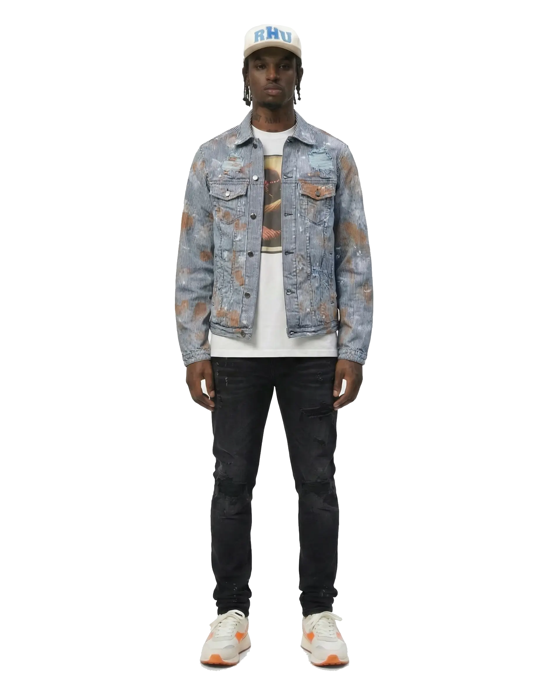 Tywin Pin Stripe Twill Jacket