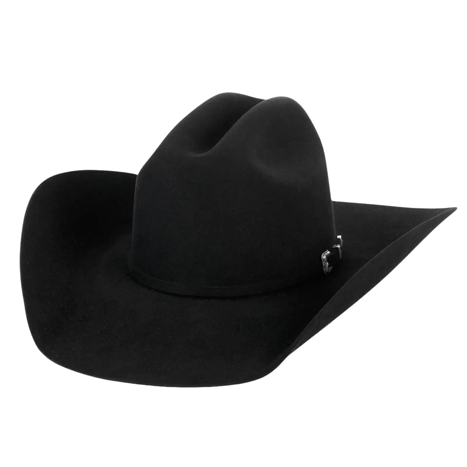American Hat Co. Men's 10X Rancher Self Black Felt Cowboy Hat 10XRC-BLK