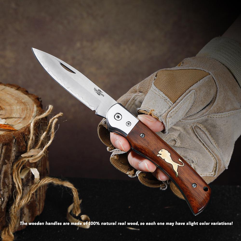 Camping knife, Three-layer steel, ultra wear-resistant, TS40