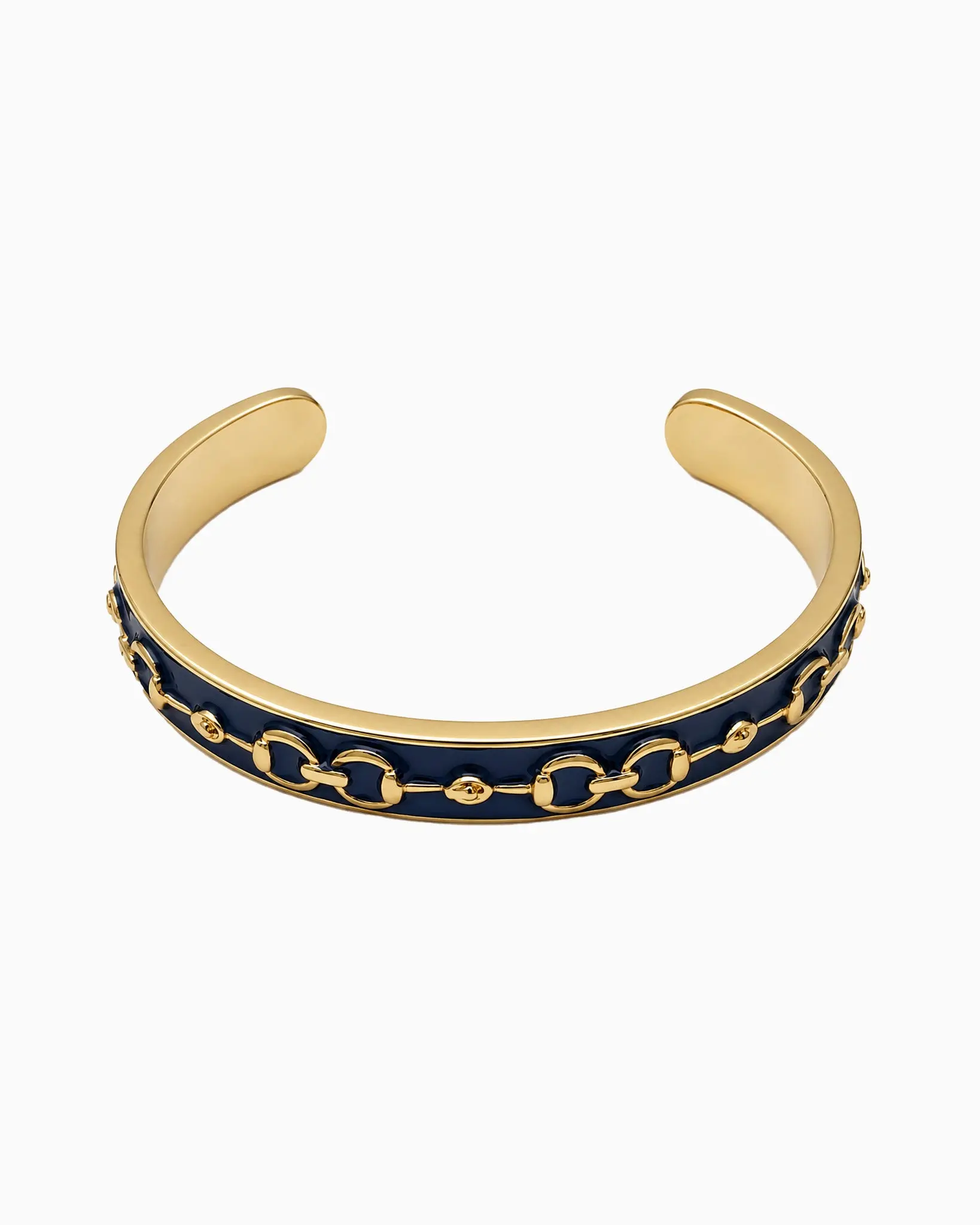 Derby Horse Bit Color Cuff Bracelet