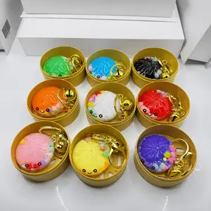 Quicksand Toy Bun by TOYTROPOLIS - Acrylic Filled Mystery Keychain Dumpling (10 Designs)