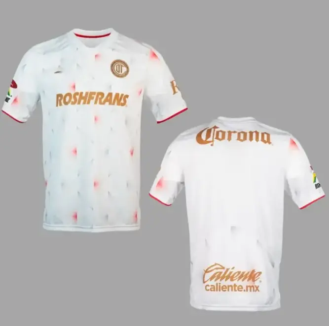 Toluca FC Away Shirt 2025-2026 Liga MX Men Football Jersey Mexico Soccer Fan Apparel