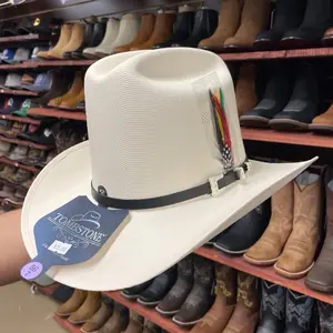 Sombrero Tombstone 1000X Copa Alta Estilo El Viejon