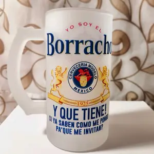 Y que tiene beer mug 16 oz