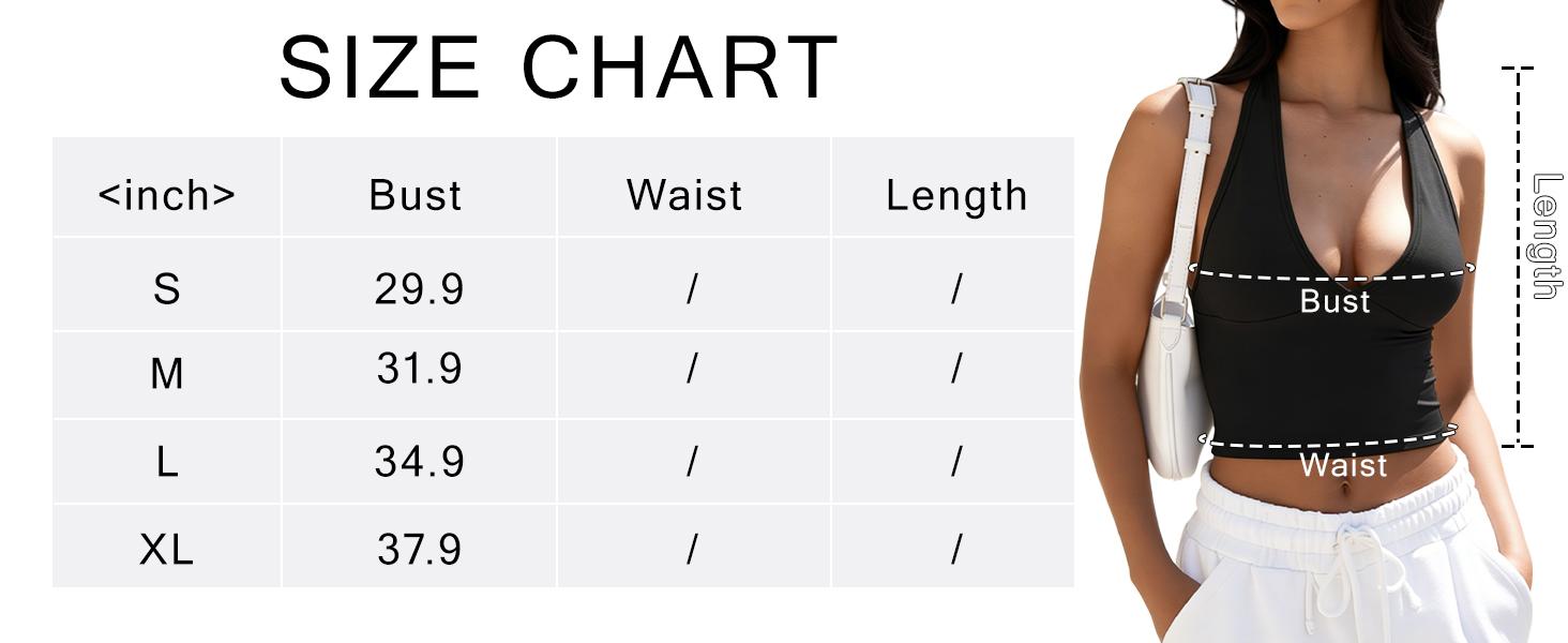 ETCYY Sexy Deep V Neck Halter Crop Top for Women – Black Slim Fit Workout Tank Top,Women's Breathable Sports Tank Top,urban tank top bra style,Stretchy Soft Sleeveless Camisole for Yoga, Gym, Club, Summer Casual Wear, Tank Top for Women,Tank Tops,