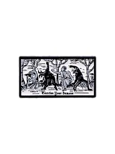 Vintage Art Illustration Pin and Brooch ，Fun Fashion Jewelry Accessory for Backpacks and Clothing, Casual Style All Seasons