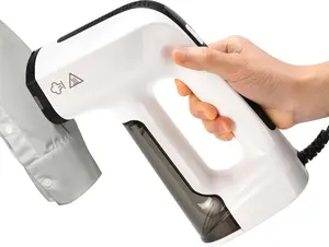 Vacuum Steamer for Clothes, 3200Pa Suction Handheld Clothes Steamer, Dual Mode, LED Display, Portable Travel Steamers for Clothes, Steaming & Ironing 2 In 1, 160ml Water Tank (for 110-120V)