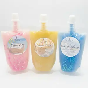 Squeezable Wax Melts - Made with Soy Wax and Coconut Oil, Net Weight 4oz - Candle Aroma Fragrance