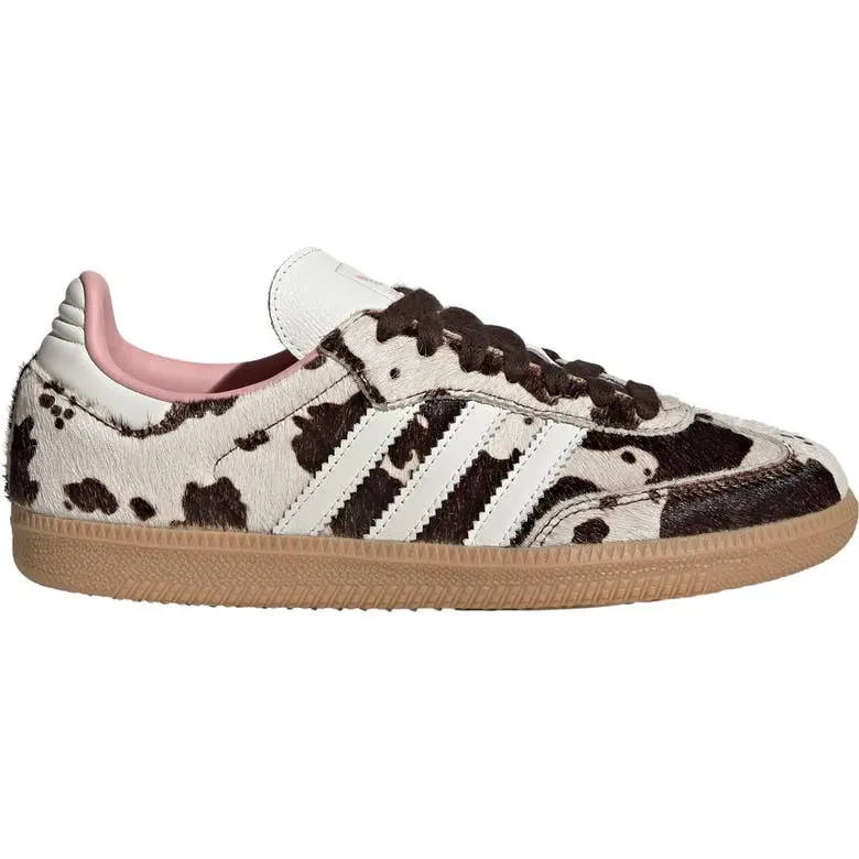 adidas gazelle silver green womens adidas Samba OG Silver Metallic Cracked Leather Women's – Lilac Blonde main image 0
