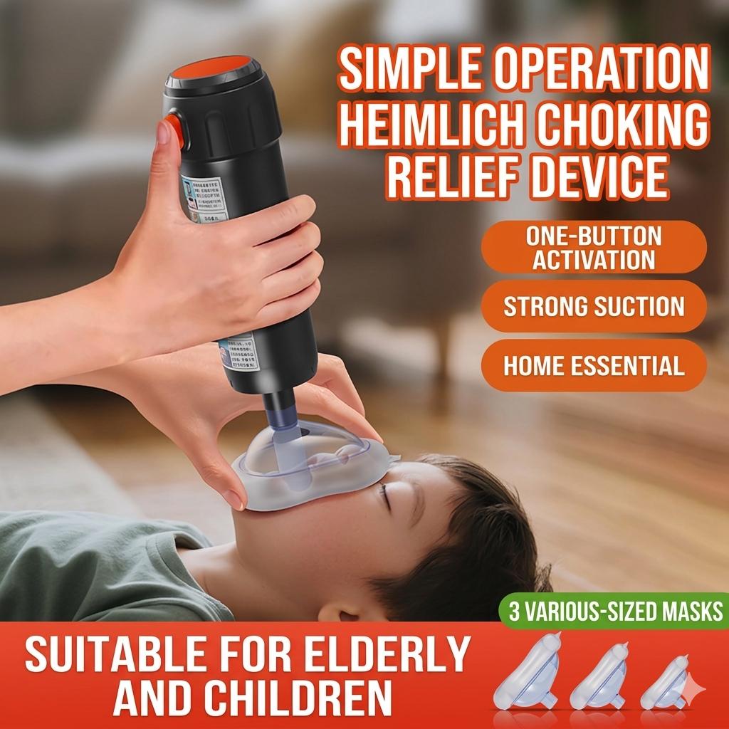 Family Outdoor Emergency Kit, Home Suction Pump, Emergency Tool, Essential Survival Gear, Portable and Compact Design, Ideal for Emergencies