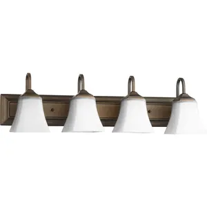 5104 Vanities Four Light Vanity Oiled Bronze